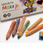 LAPIS DE COR COMPACTOR MAXX JR C/8 3X1