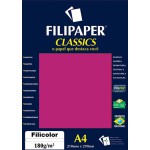 PAPEL 180G FILICOLOR SIMPLES PINK 20F A4
