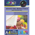ADESIVO VINIL BRANCO FOSCO 090G 10F OFF PAPER